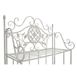 Flora-hylly romantisk sammenklappelig jern opbevaringshylde til hjemmet