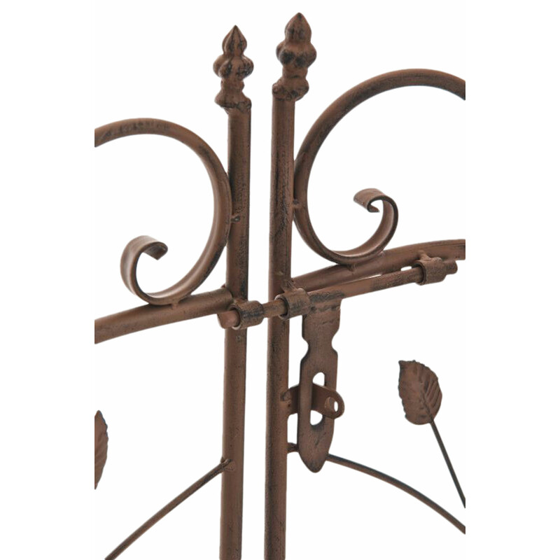 Smuk håndlavet rosenbue port af jern 235 cm til slyngplanter