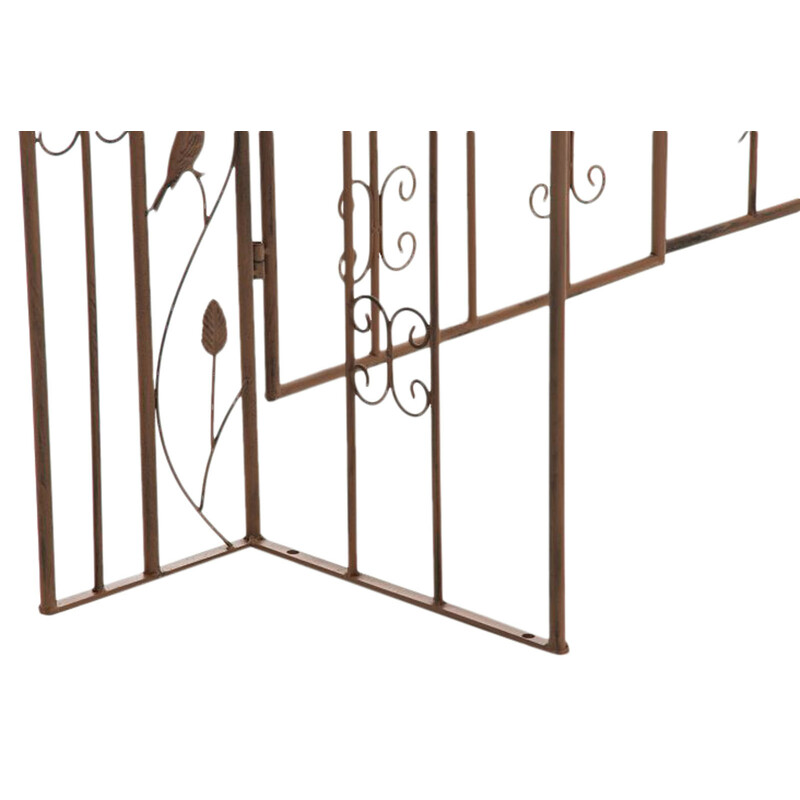 Smuk håndlavet rosenbue port af jern 235 cm til slyngplanter