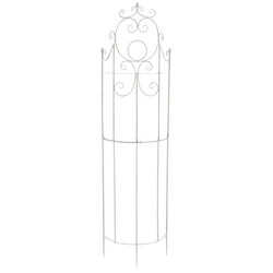 Buet jernespalier til klatreplanter i haven 200 cm