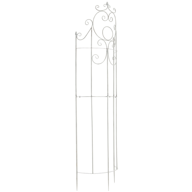 Buet jernespalier til klatreplanter i haven 200 cm