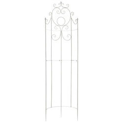 Buet jernespalier til klatreplanter i haven 200 cm