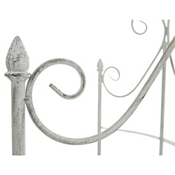 Buet jernespalier til klatreplanter i haven 200 cm