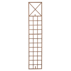 Trigo vægtrevle til klatreplanter 198 cm 40 cm bred antikpatina jern