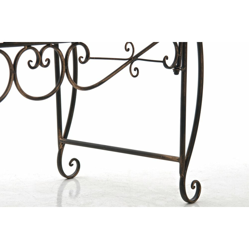 Stilfuld havebænk Minna til alsidig brug udendørs og indendørs