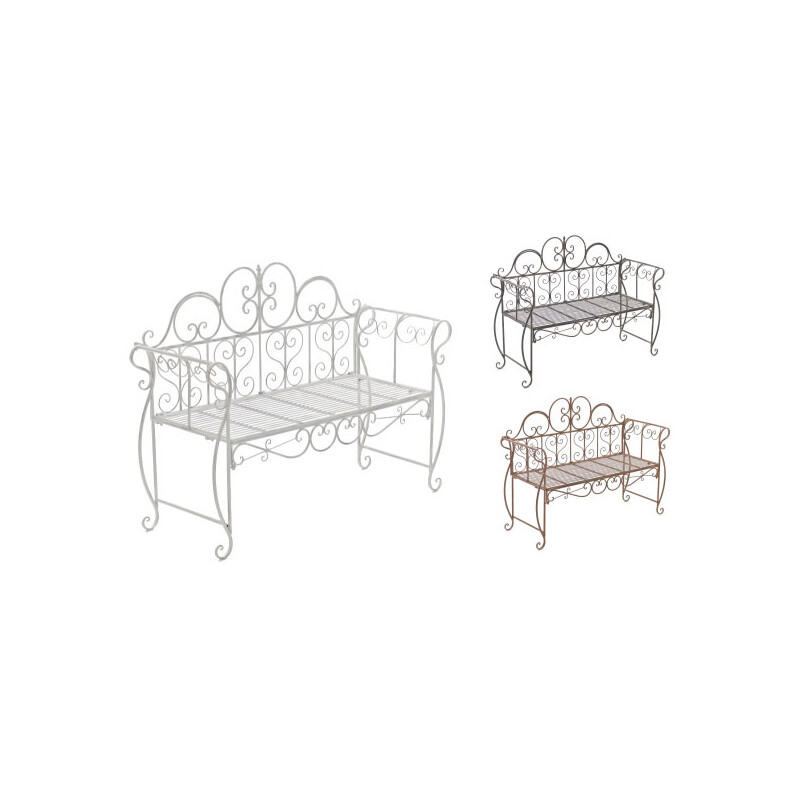 Stilfuld havebænk Minna til alsidig brug udendørs og indendørs