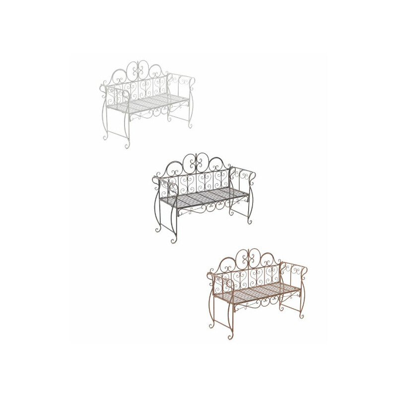 Stilfuld havebænk Minna til alsidig brug udendørs og indendørs