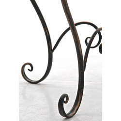 Nostalgisk Indra bord til terrasse og have i antik patina