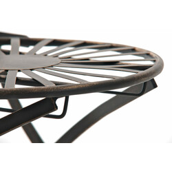 Indra stol nostalgisk jernstol med antikpatina håndlavet til have