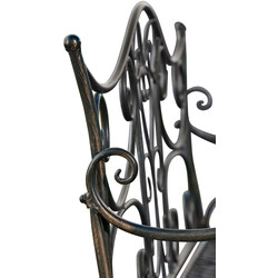 Tara havestol stilfuld holdbar udendørs bænk 113 cm