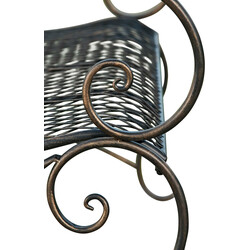 Tara havestol stilfuld holdbar udendørs bænk 113 cm