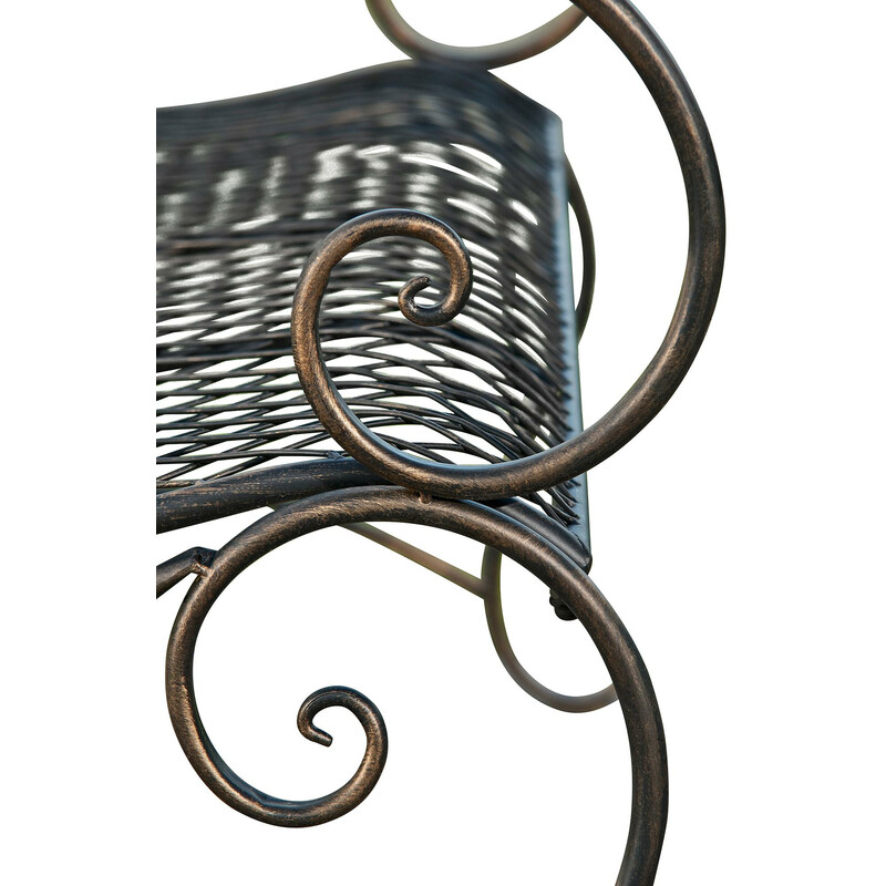 Tara havestol stilfuld holdbar udendørs bænk 113 cm