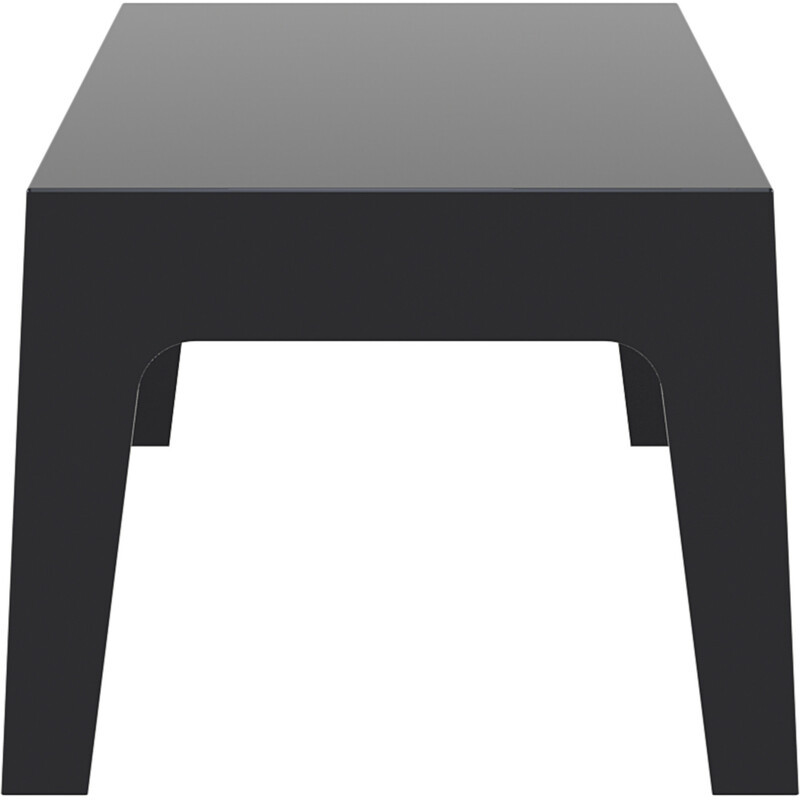 Multifunktionelt BOX-hjælpebord i polypropylen stabelbart til indendørs og udendørs