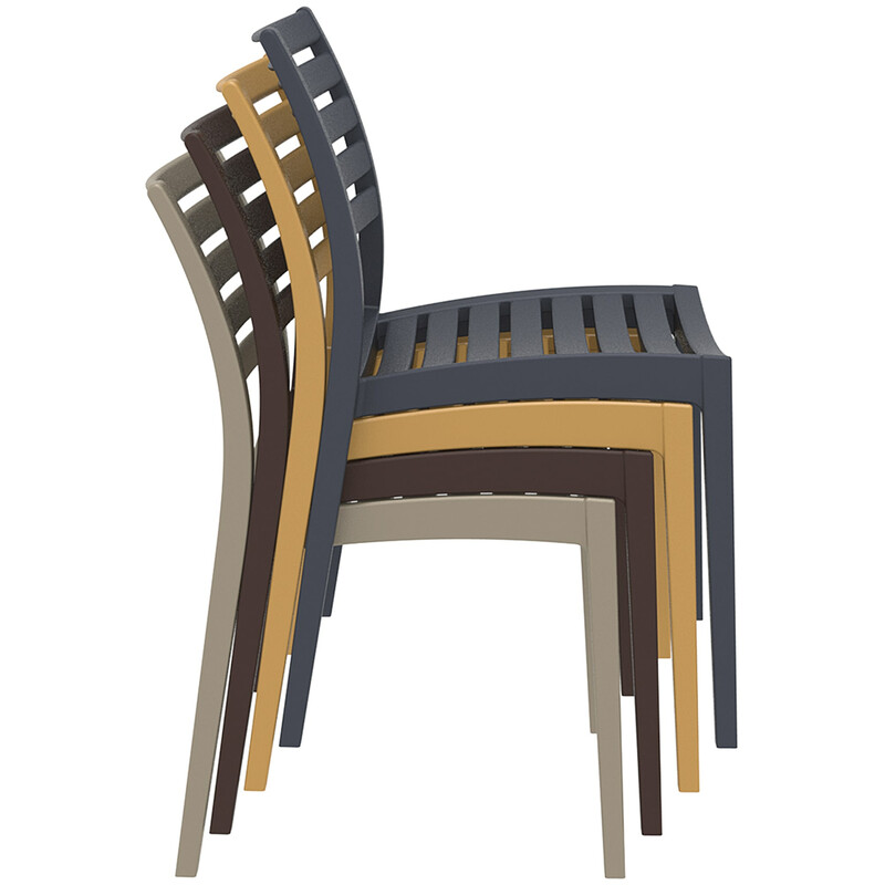 Vejrbestandig sammenklappelig havestol til terrasse og altan