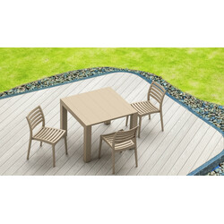 Vejrbestandig sammenklappelig havestol til terrasse og altan