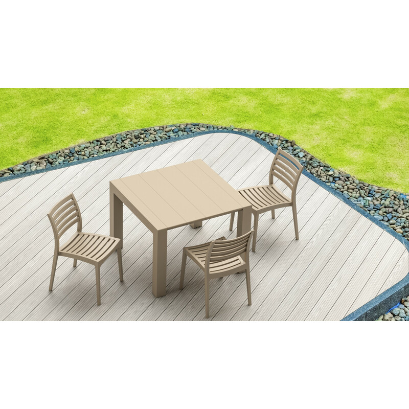 Vejrbestandig sammenklappelig havestol til terrasse og altan