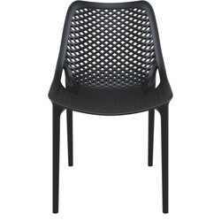 Stabelbar Air stol til indendørs og udendørs brug vandafvisende 130 kg