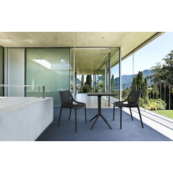 Stabelbar Air stol til indendørs og udendørs brug vandafvisende 130 kg