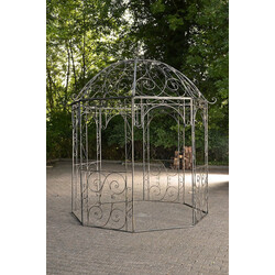 Leila jernpavillon til have med klatreplanter dekorativ holdbar