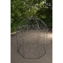 Leila jernpavillon til have med klatreplanter dekorativ holdbar