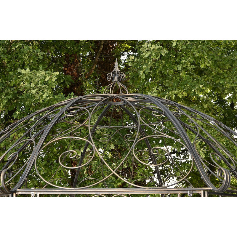 Leila jernpavillon til have med klatreplanter dekorativ holdbar