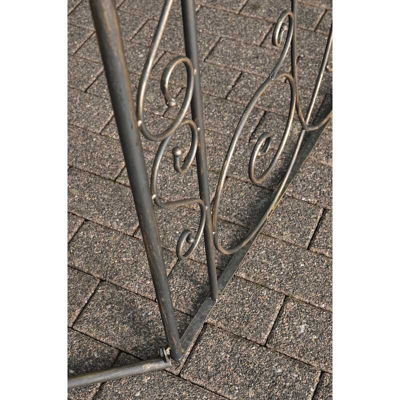 Leila jernpavillon til have med klatreplanter dekorativ holdbar