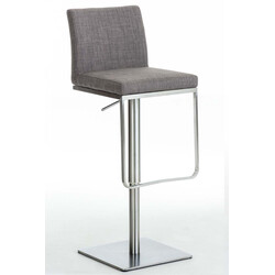 Justerbar Panama barstol med roterende sæde og ryglæn