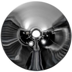 Rund gulvunderstøtte til barstol med gasfjeder i fire størrelser