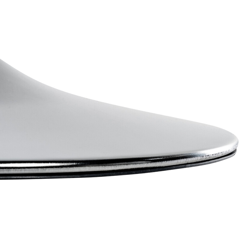 Rund gulvunderstøtte til barstol med gasfjeder i fire størrelser