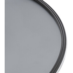 Rund gulvunderstøtte til barstol med gasfjeder i fire størrelser