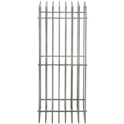 Irving rustfri stål brændeholder til indendørs hængende brug