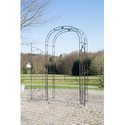 Melissa rosenbue port i jern 220 cm høj have