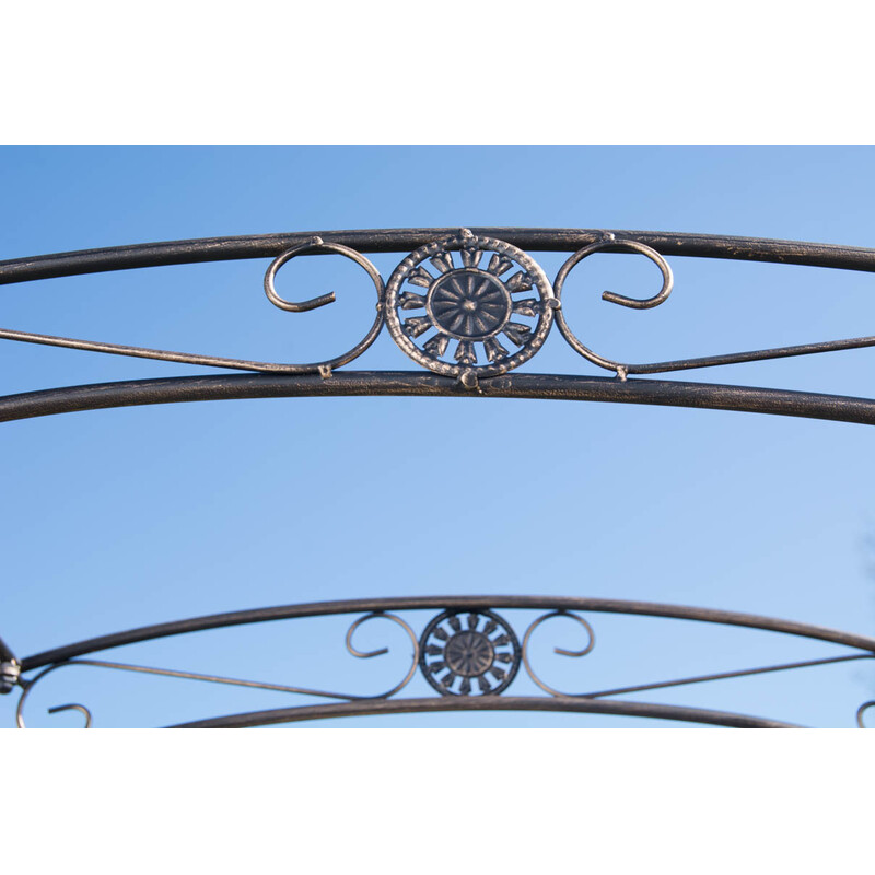 Melissa rosenbue port i jern 220 cm høj have