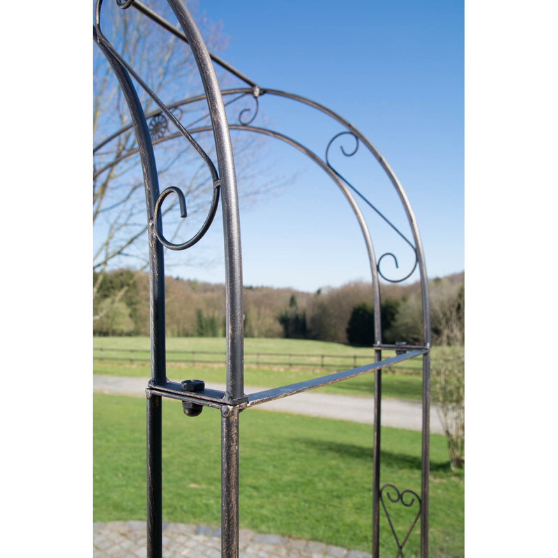 Melissa rosenbue port i jern 220 cm høj have