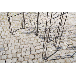 Melissa rosenbue port i jern 220 cm høj have