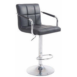 Lucy V2 roterende barstol med justerbar højde ryglæn og armlæn