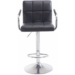 Lucy V2 roterende barstol med justerbar højde ryglæn og armlæn