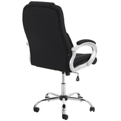 Ergonomisk XL kontorstol med justerbar kunstlæder 150 kg