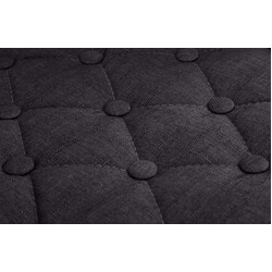 Dublin justerbar barstol med stofbetræk armlæn og metalramme