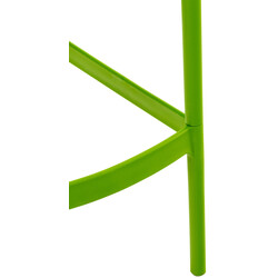 Moderne udendørs barstol i polypropylen med ergonomisk design 75 cm