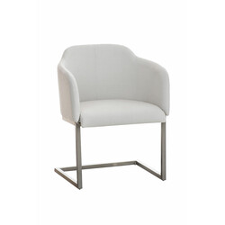 Magnus besøgsstol med svingende konstruktion polstret sæde og ryglæn