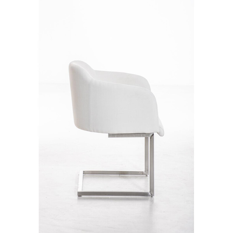 Magnus besøgsstol med svingende konstruktion polstret sæde og ryglæn