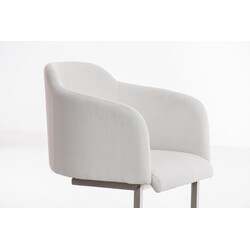 Magnus besøgsstol med svingende konstruktion polstret sæde og ryglæn