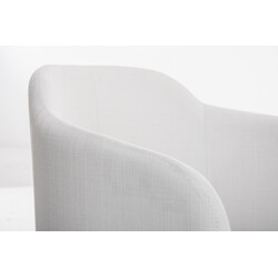 Magnus besøgsstol med svingende konstruktion polstret sæde og ryglæn