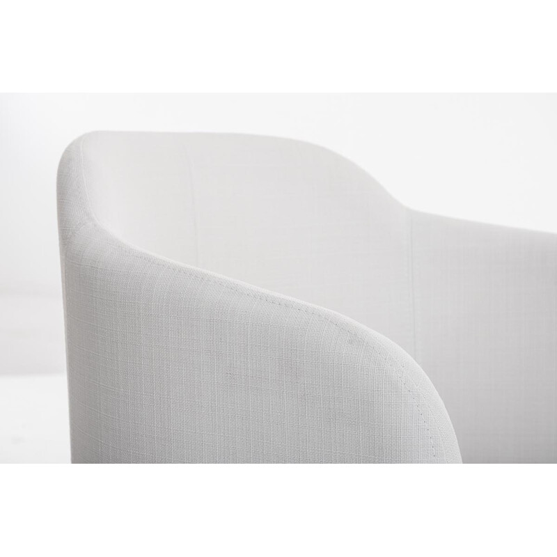 Magnus besøgsstol med svingende konstruktion polstret sæde og ryglæn