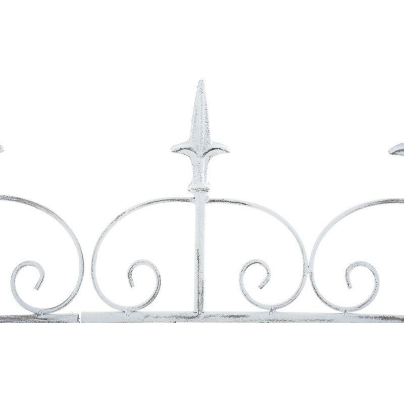 Jernhavehegn til klatreplanter 124 cm bred 116 cm høj