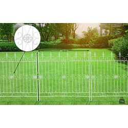 Jernhavehegn til klatreplanter 124 cm bred 116 cm høj