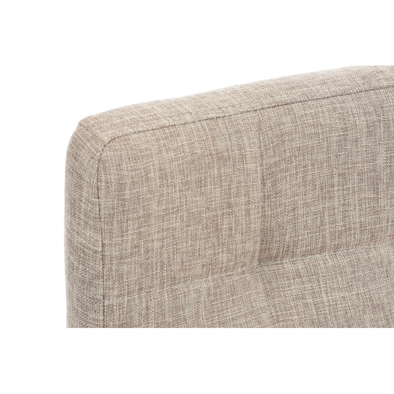 Lincoln stof barstol med birk ramme og polstret sæde