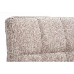 Peru stof barstol med justerbar højde ryglæn og fodstøtte