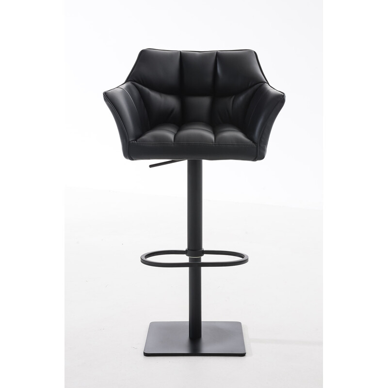 Elegant roterende barstol med justerbar højde og armlæn